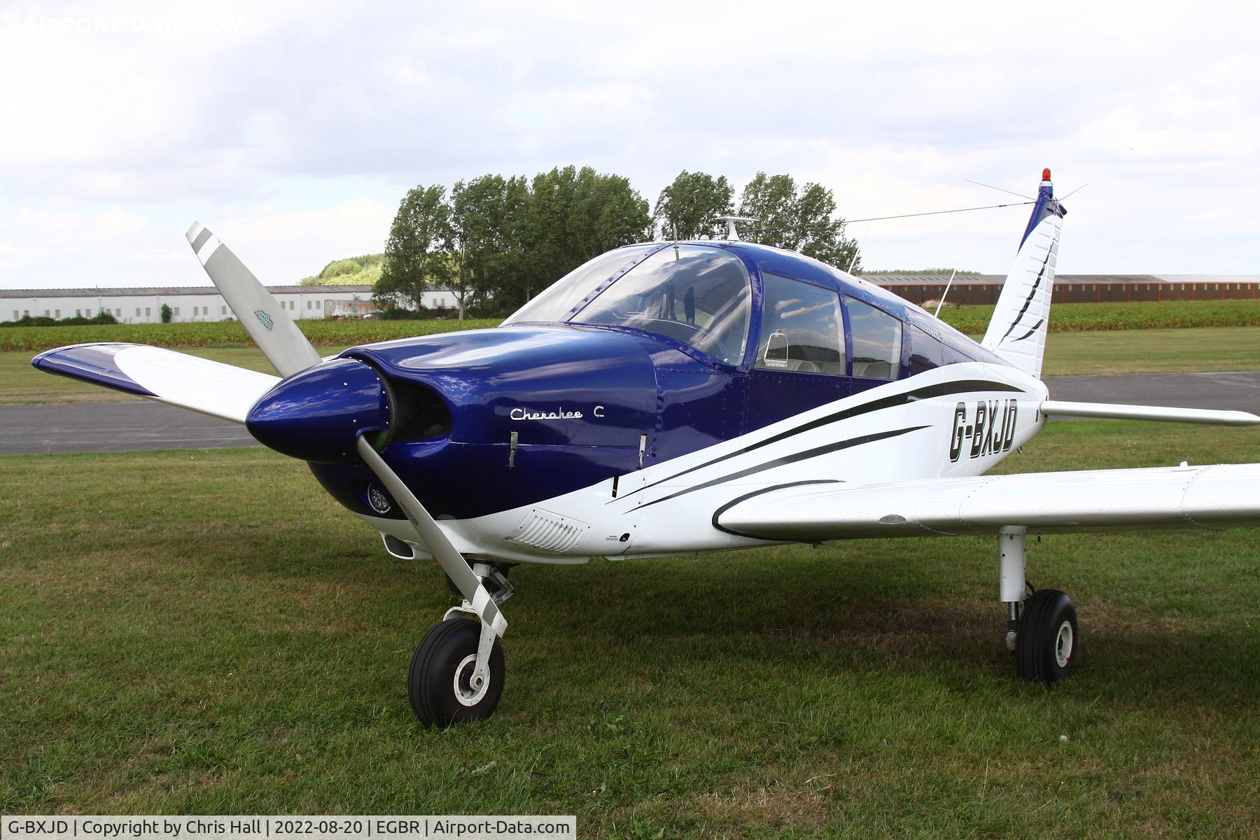 G-BXJD, 1967 Piper PA-28-180 Cherokee C/N 28-4215, Breighton