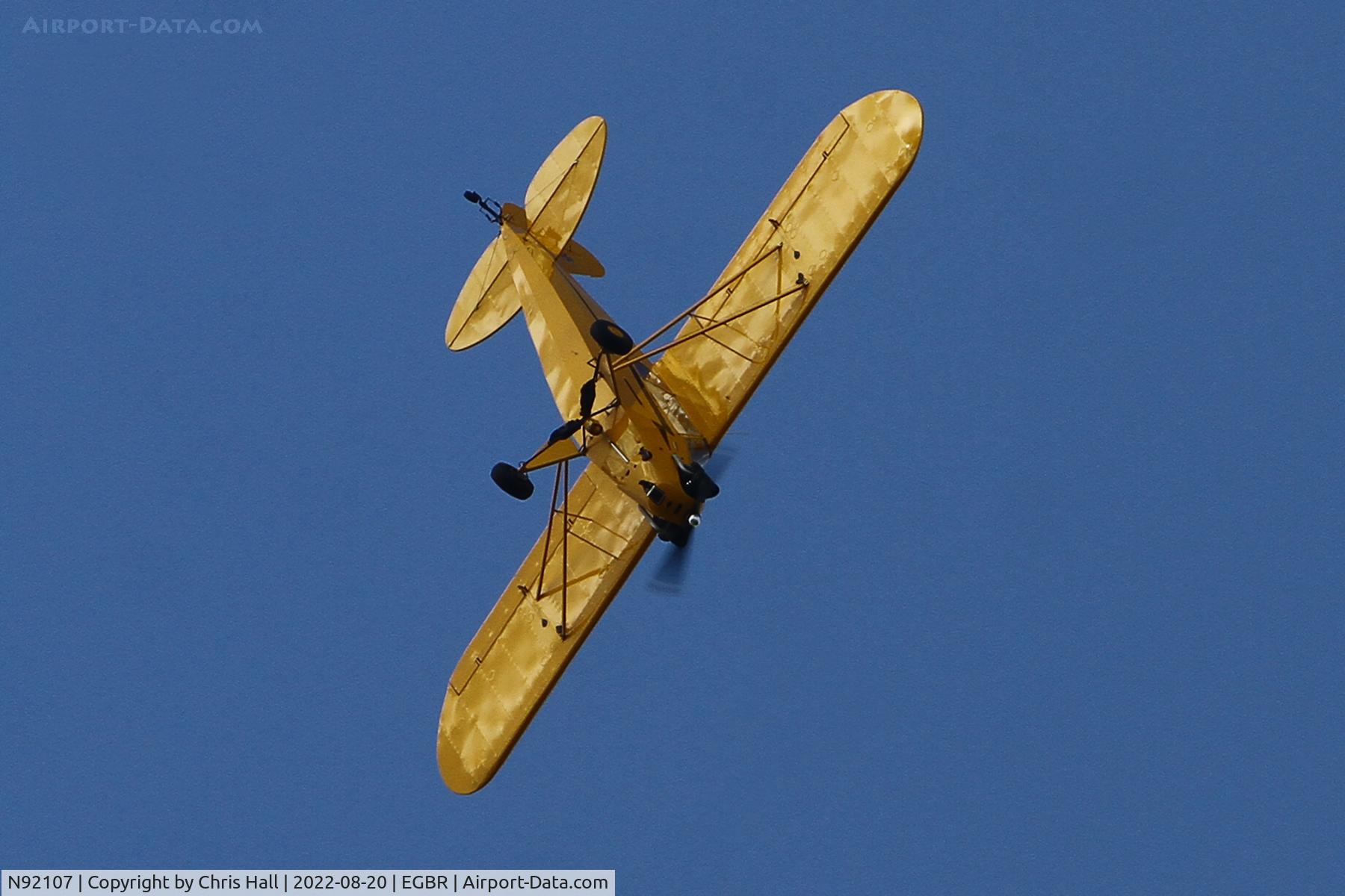 N92107, 1946 Piper J3C-65 Cub C/N 16544, Breighton