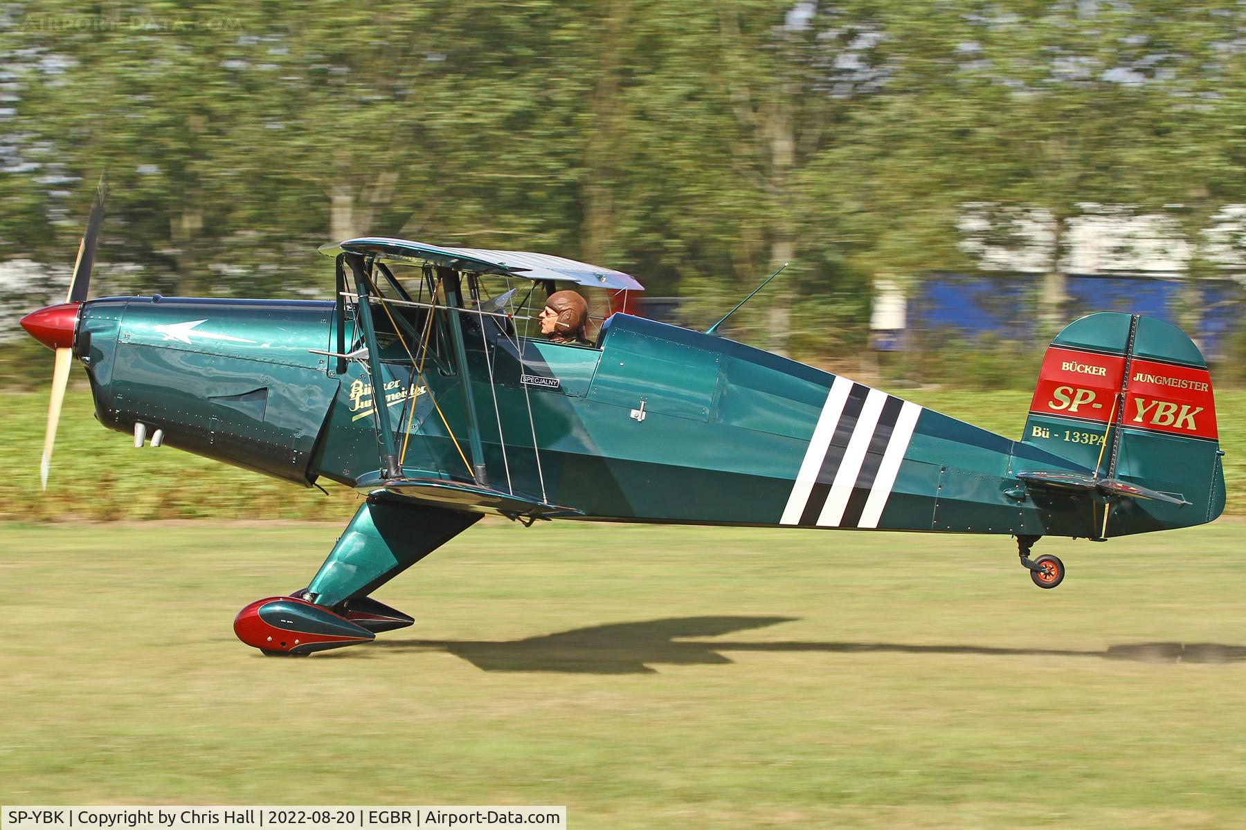 SP-YBK, Bucker Bu-133PA Jungmeister C/N T-131.201, Breighton