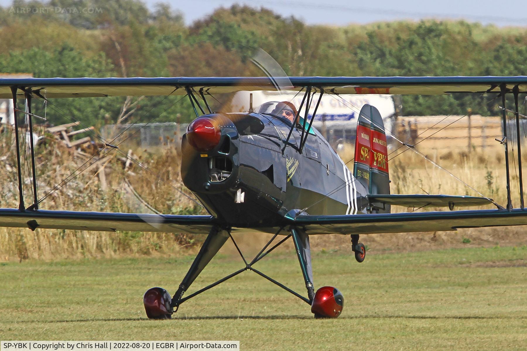 SP-YBK, Bucker Bu-133PA Jungmeister C/N T-131.201, Breighton