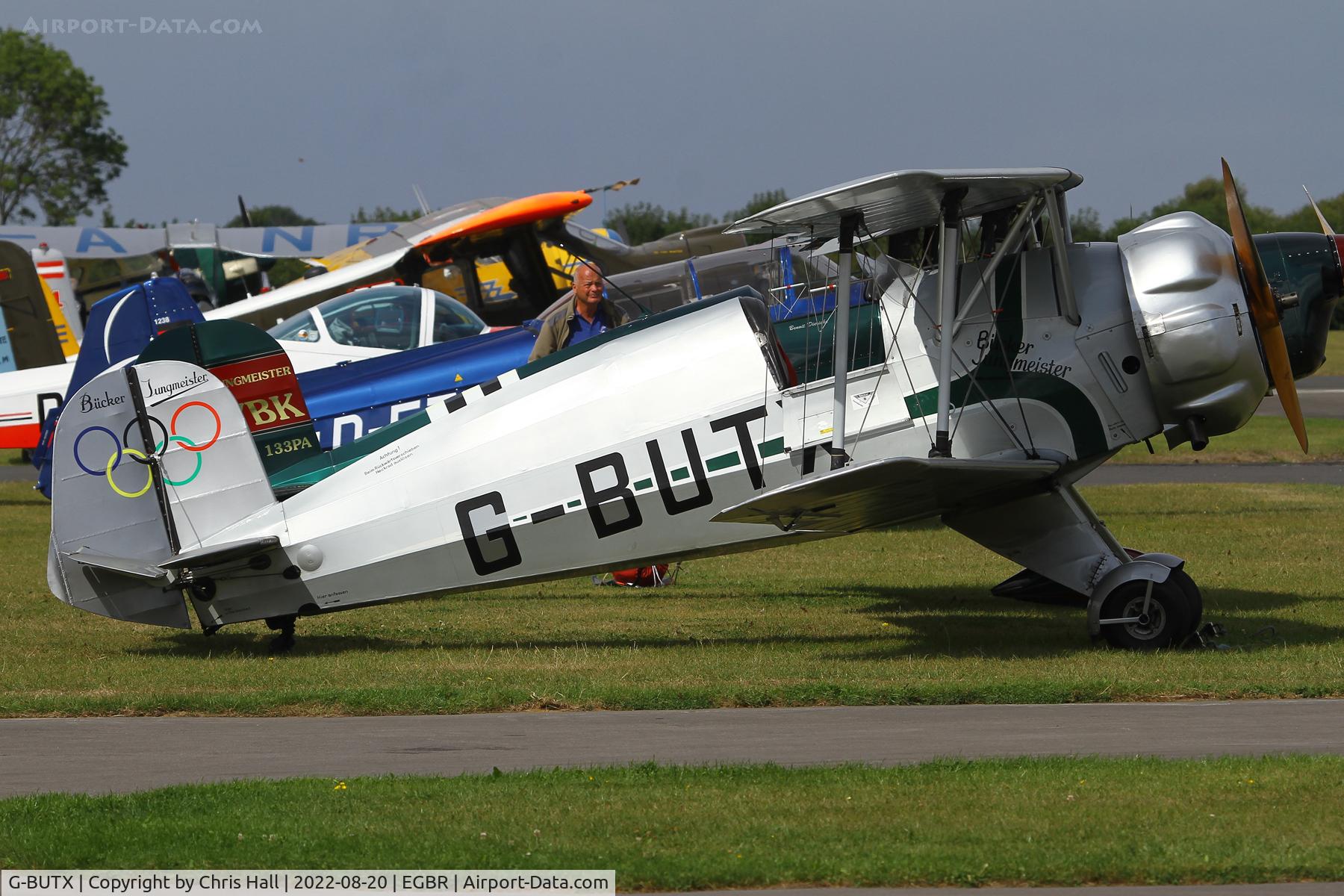 G-BUTX, 1940 Bucker Bu-133C Jungmeister C/N ES.1-4, Breighton