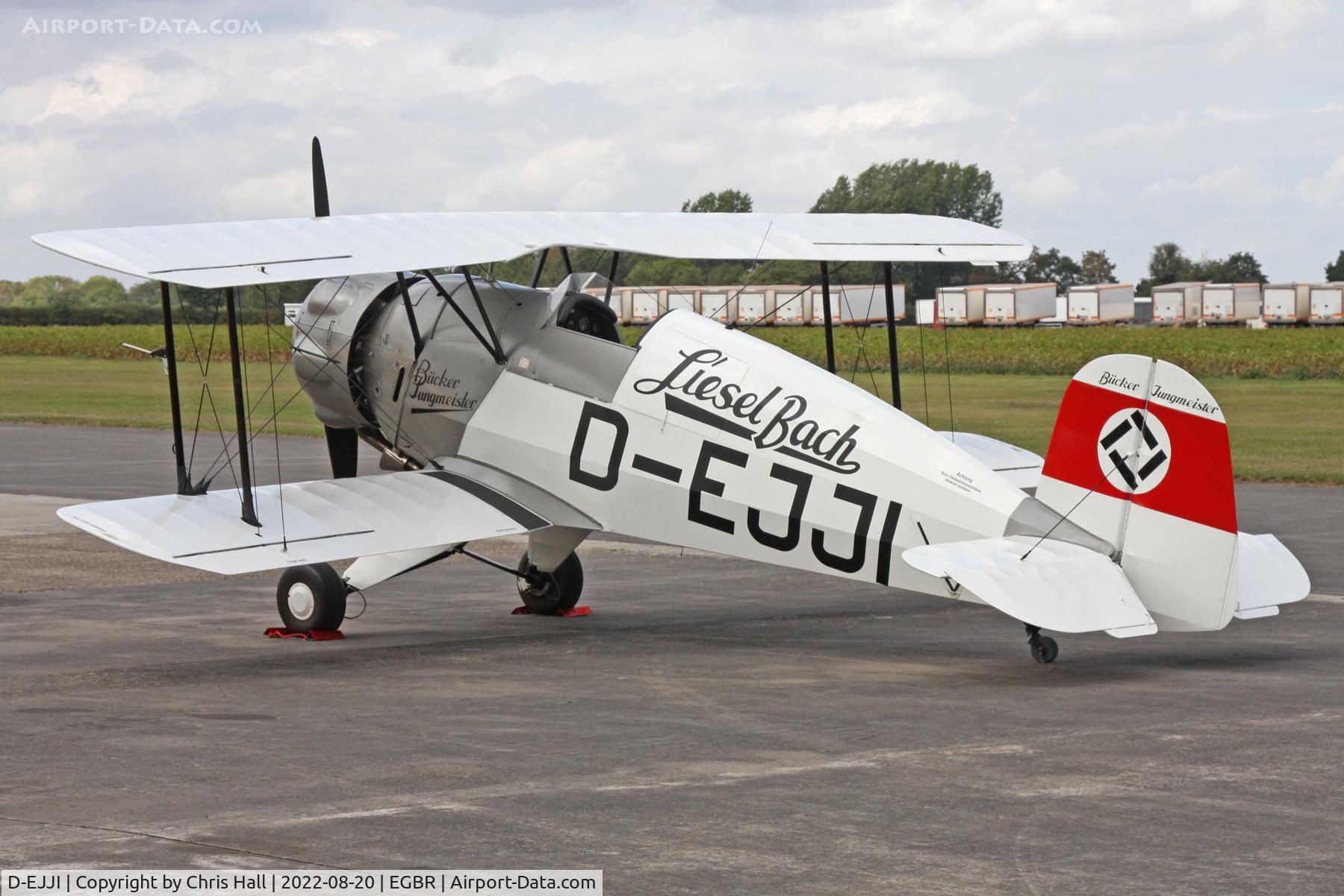 D-EJJI, Bucker Bu-133C Jungmeister C/N 1006, Breighton