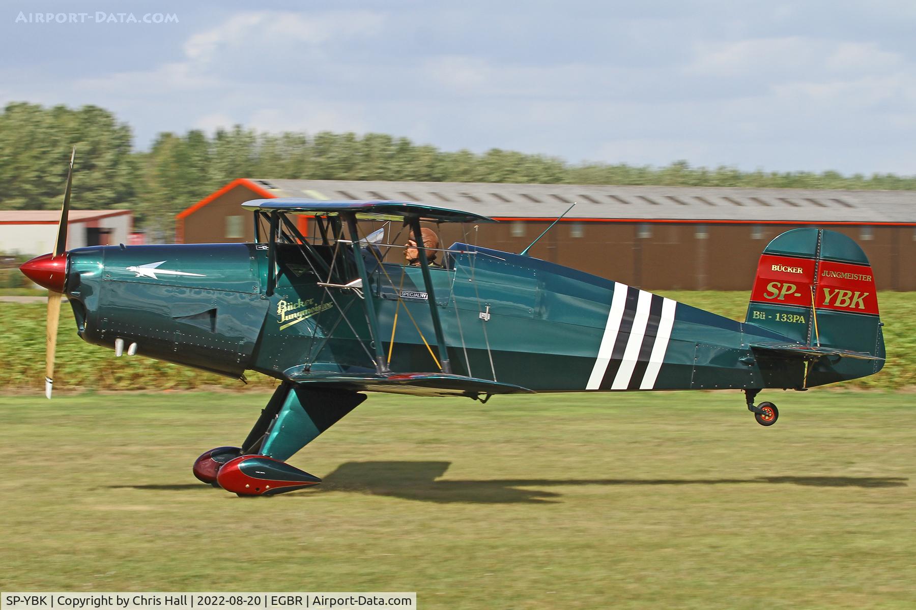 SP-YBK, Bucker Bu-133PA Jungmeister C/N T-131.201, Breighton