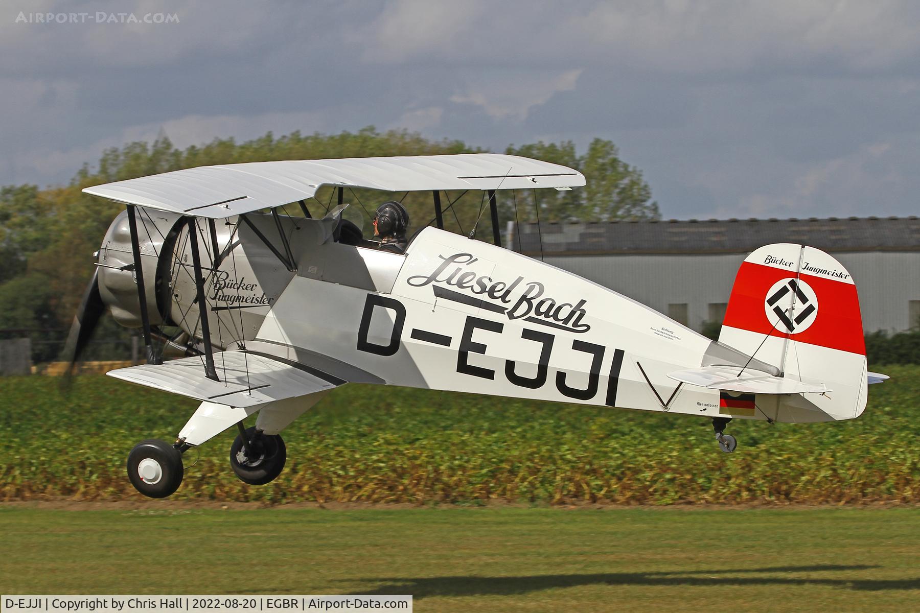 D-EJJI, Bucker Bu-133C Jungmeister C/N 1006, Breighton