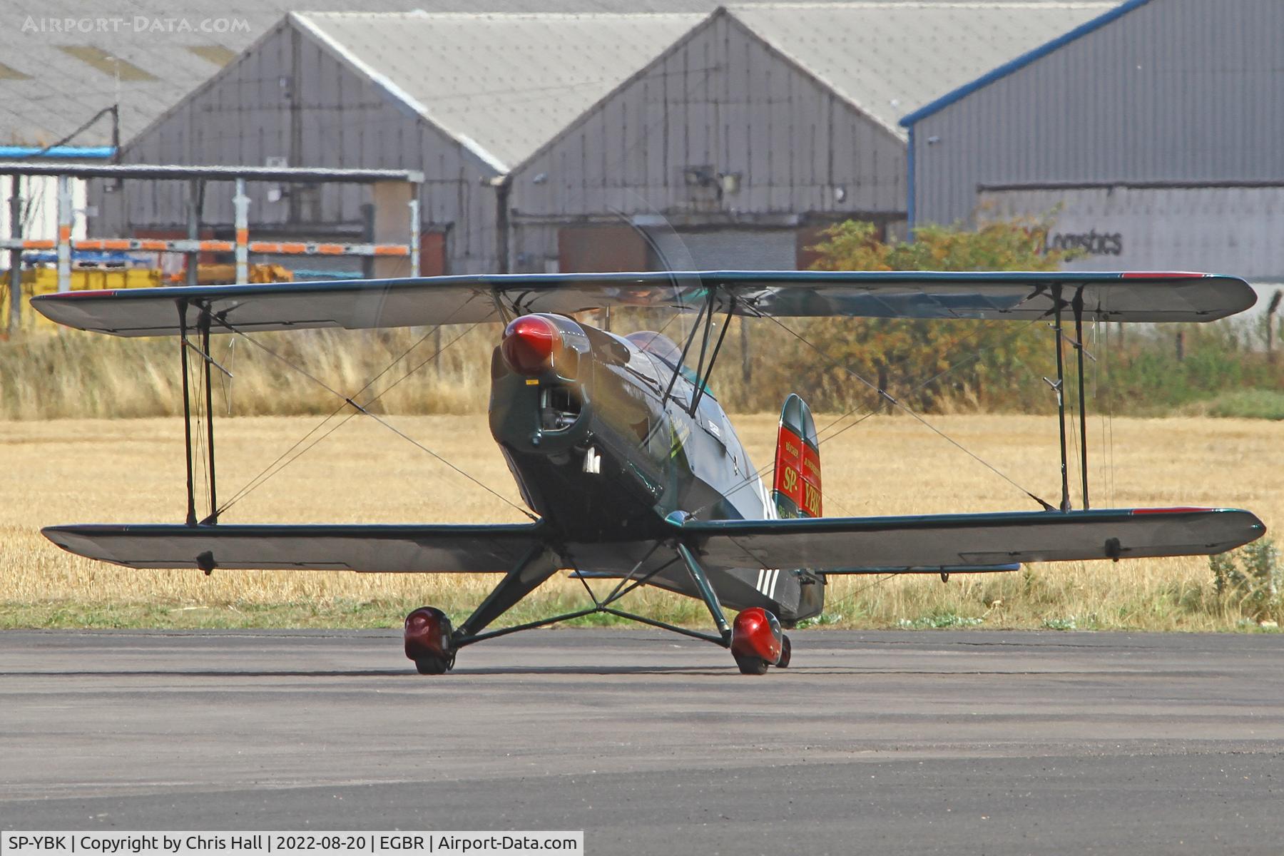 SP-YBK, Bucker Bu-133PA Jungmeister C/N T-131.201, Breighton