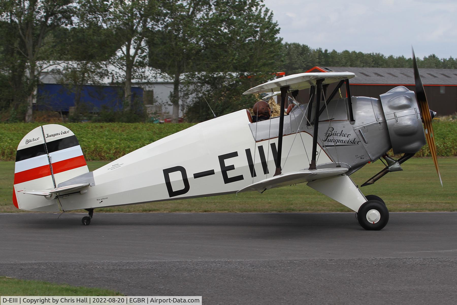 D-EIII, 1937 Bucker Bu-133C Jungmeister C/N 51, Breighton