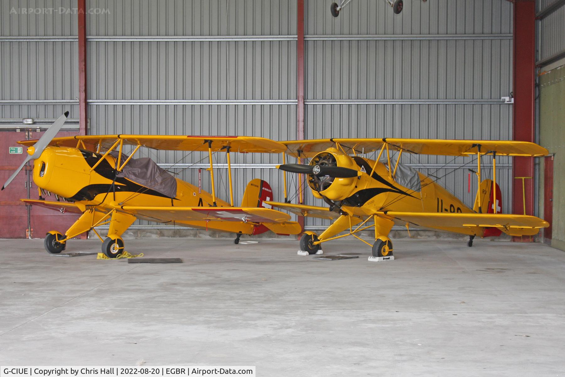 G-CIUE, 1954 CASA 1-131E Jungmann C/N 447, Breighton