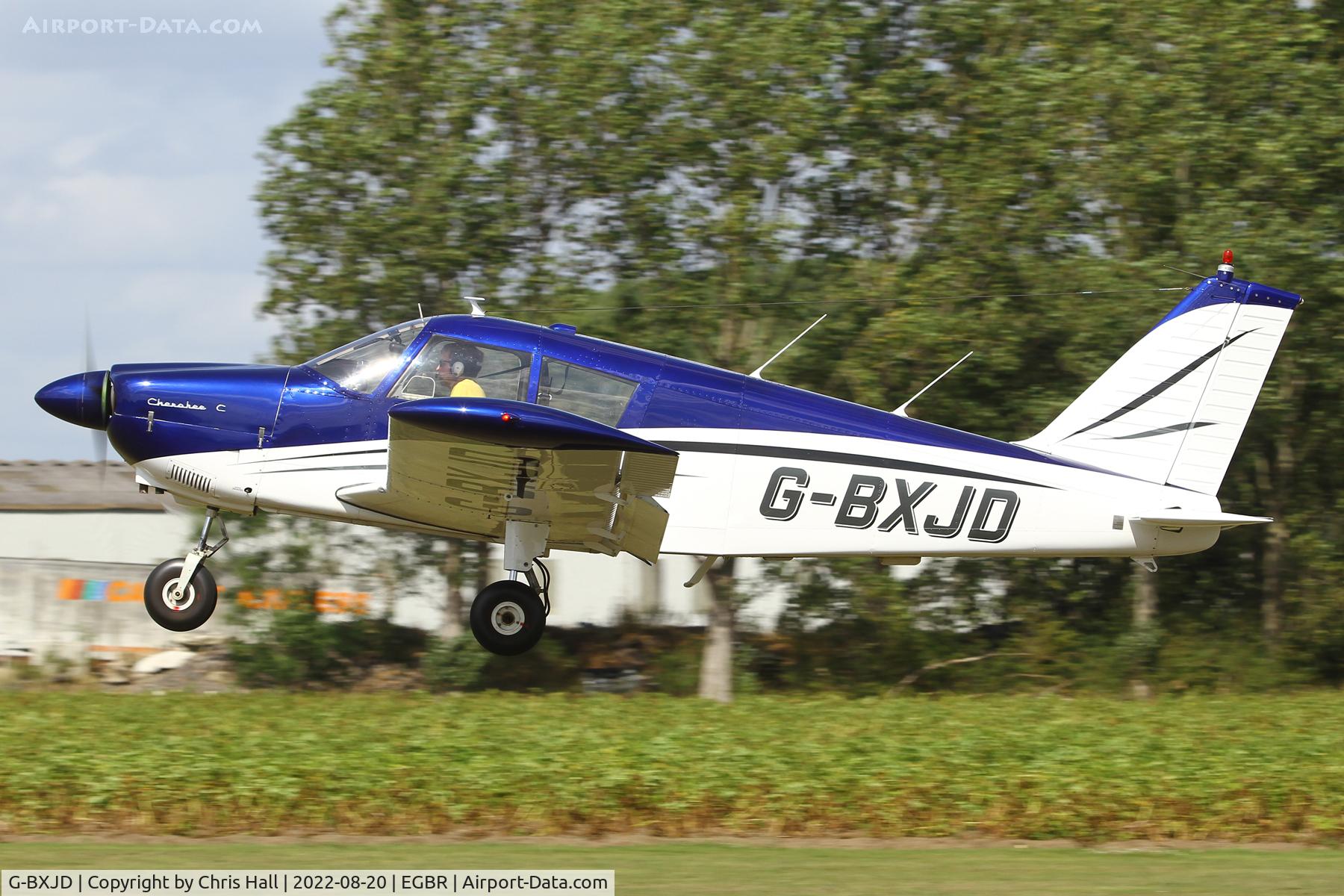 G-BXJD, 1967 Piper PA-28-180 Cherokee C/N 28-4215, Breighton