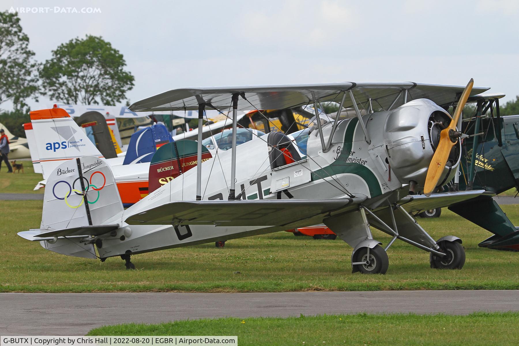 G-BUTX, 1940 Bucker Bu-133C Jungmeister C/N ES.1-4, Breighton