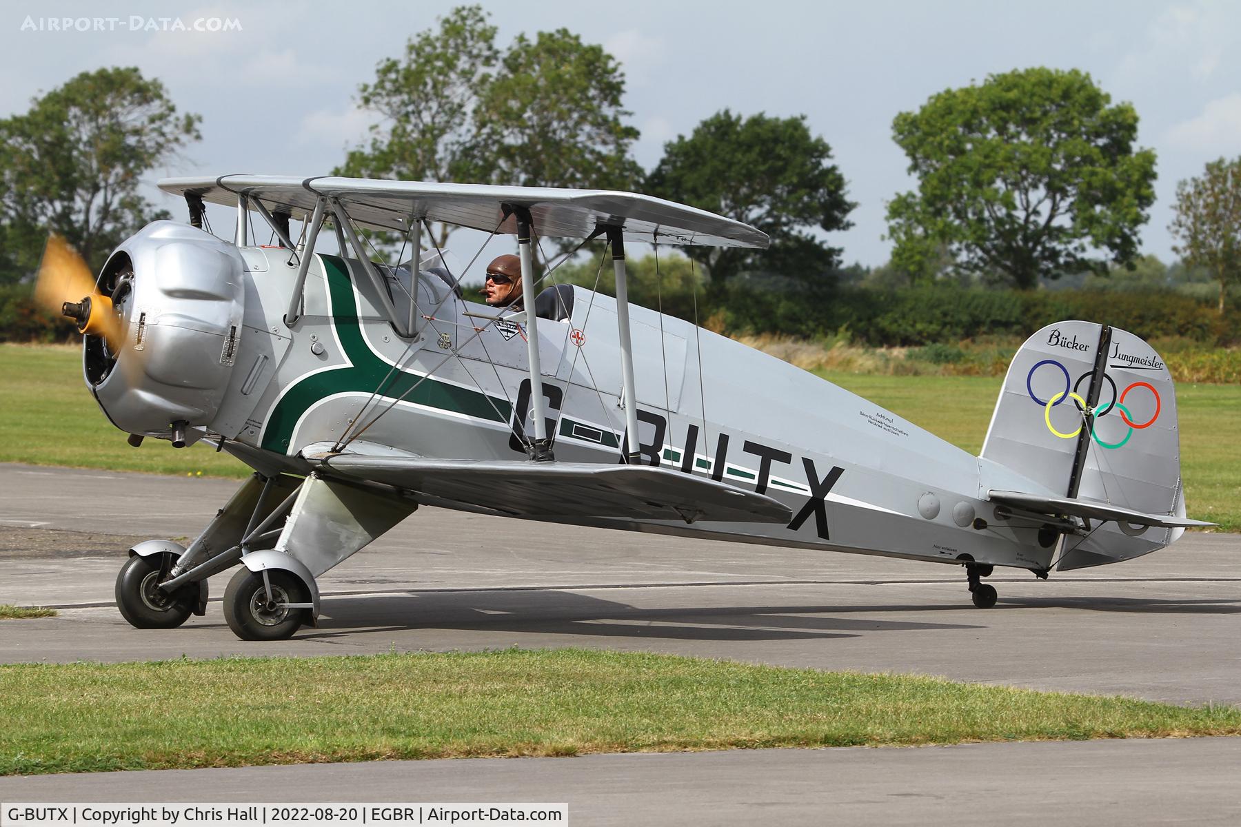 G-BUTX, 1940 Bucker Bu-133C Jungmeister C/N ES.1-4, Breighton