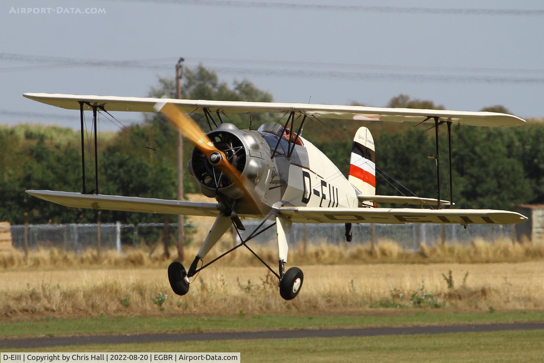 D-EIII, 1937 Bucker Bu-133C Jungmeister C/N 51, Breighton