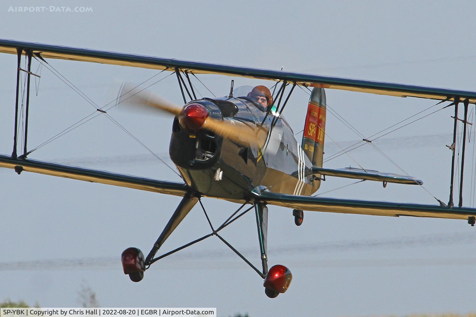 SP-YBK, Bucker Bu-133PA Jungmeister C/N T-131.201, Breighton