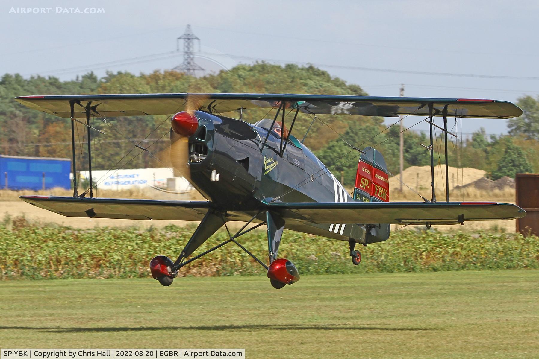 SP-YBK, Bucker Bu-133PA Jungmeister C/N T-131.201, Breighton