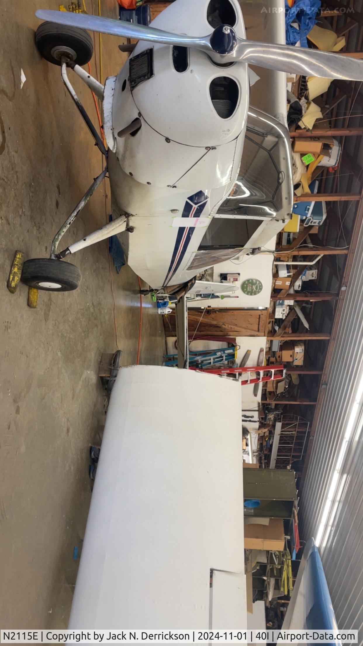 N2115E, 1946 Aeronca 7AC Champion C/N 7AC-5686, Wing Repair