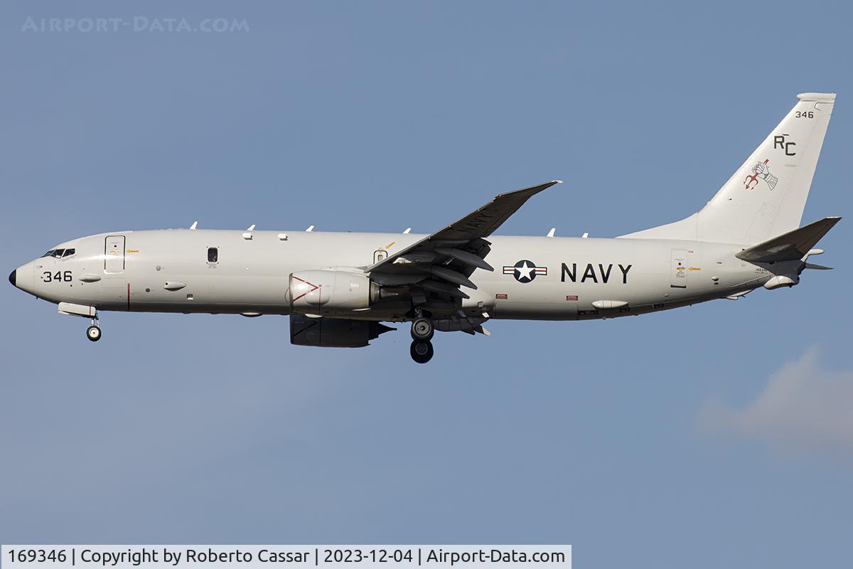169346, 2018 Boeing P-8A Poseidon C/N 63196, Landing