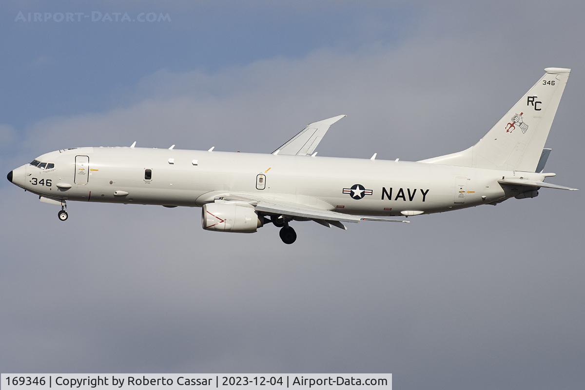 169346, 2018 Boeing P-8A Poseidon C/N 63196, Landing
