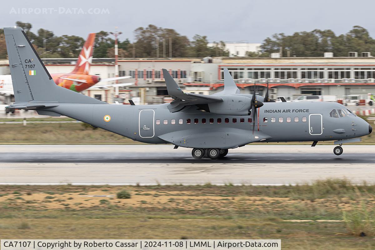 CA7107, 2024 Airbus C-295W C/N S-237, Runway 13