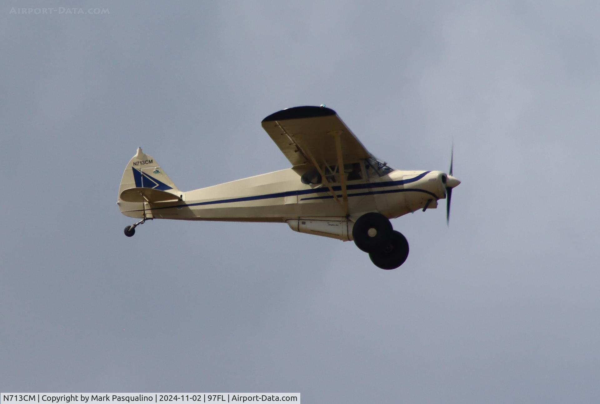 N713CM, 1947 Piper PA-12 Super Cruiser C/N 12-3915, Piper PA-12