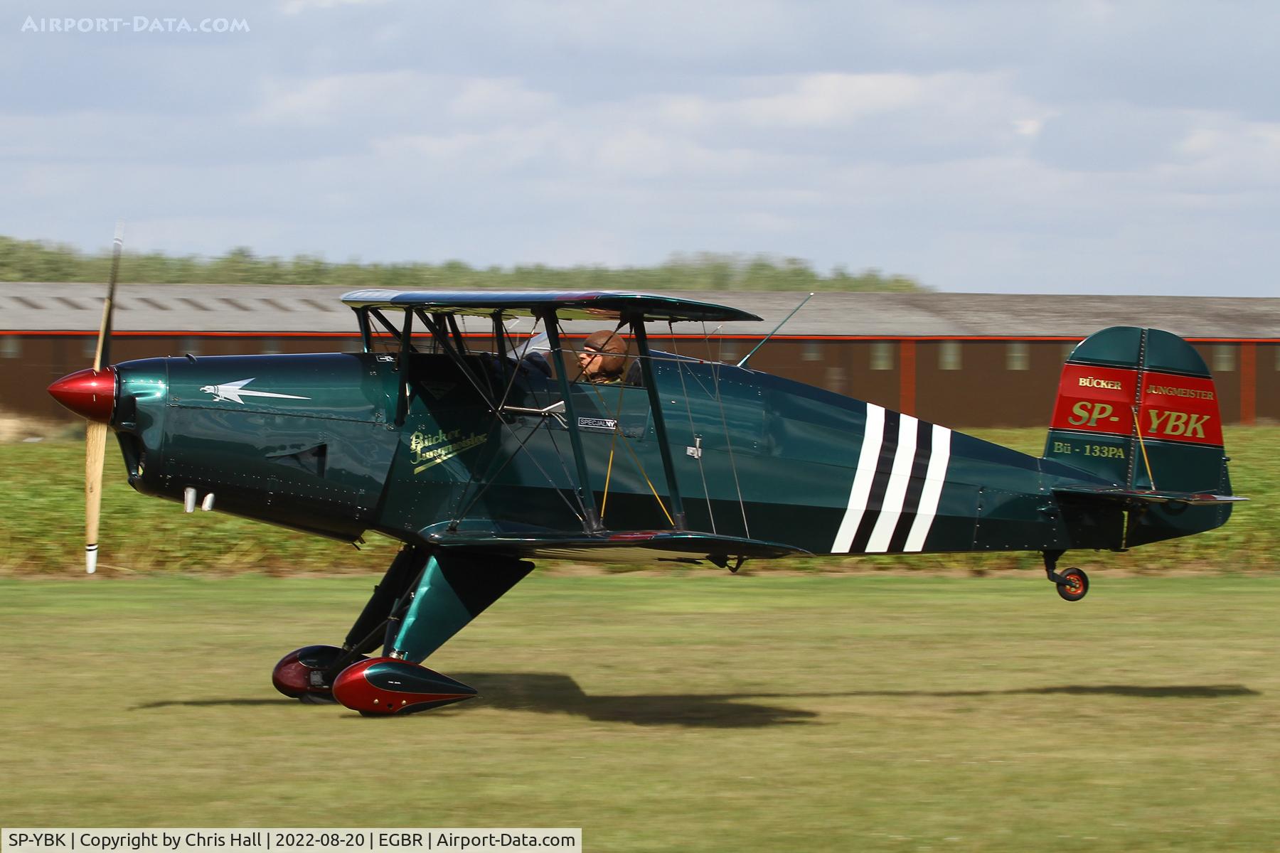 SP-YBK, Bucker Bu-133PA Jungmeister C/N T-131.201, Beighton