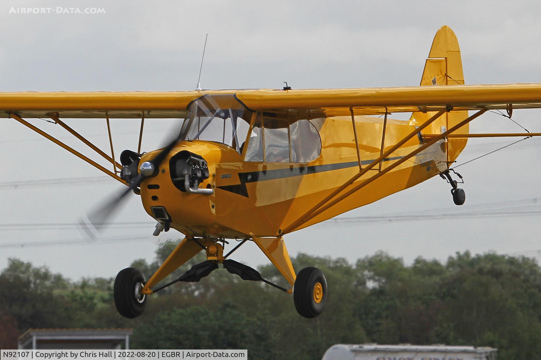 N92107, 1946 Piper J3C-65 Cub C/N 16544, Beighton