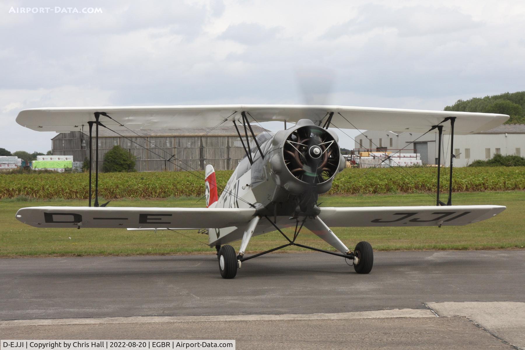 D-EJJI, Bucker Bu-133C Jungmeister C/N 1006, Beighton