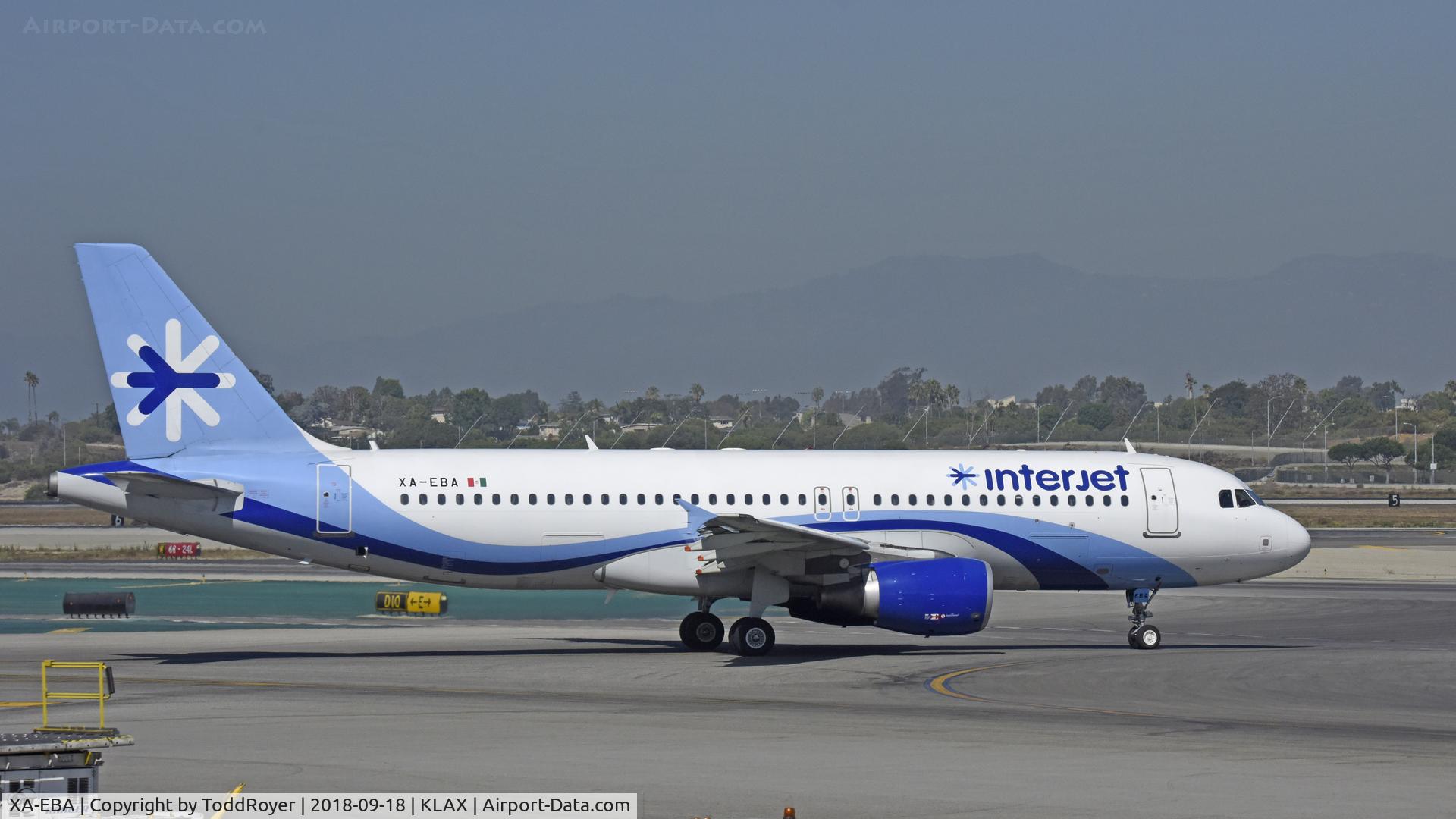XA-GAC, 2013 Airbus A320-214 C/N 5933, Taxiing for departure at LAX