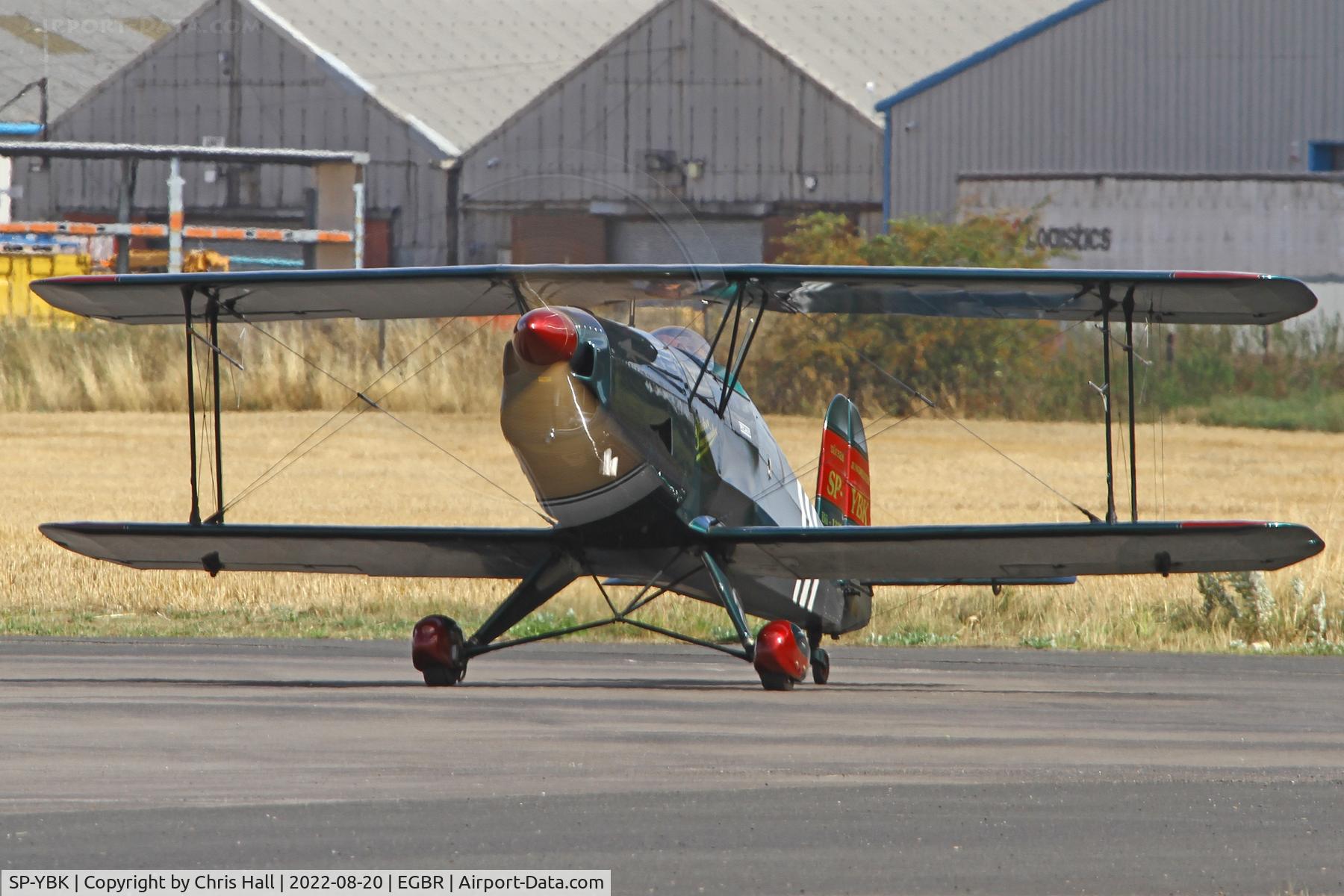 SP-YBK, Bucker Bu-133PA Jungmeister C/N T-131.201, Beighton