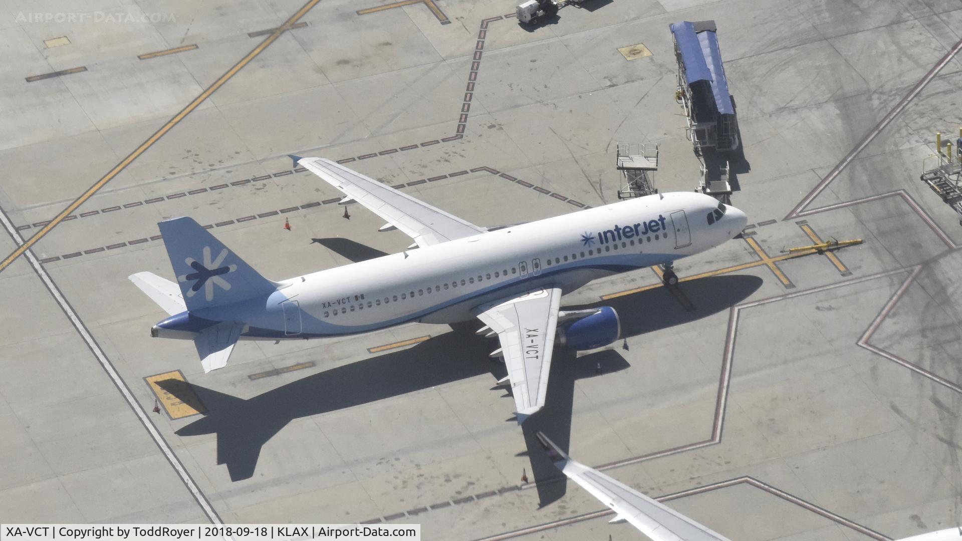 XA-VCT, 2012 Airbus A320-214 C/N 5163, Parked at LAX