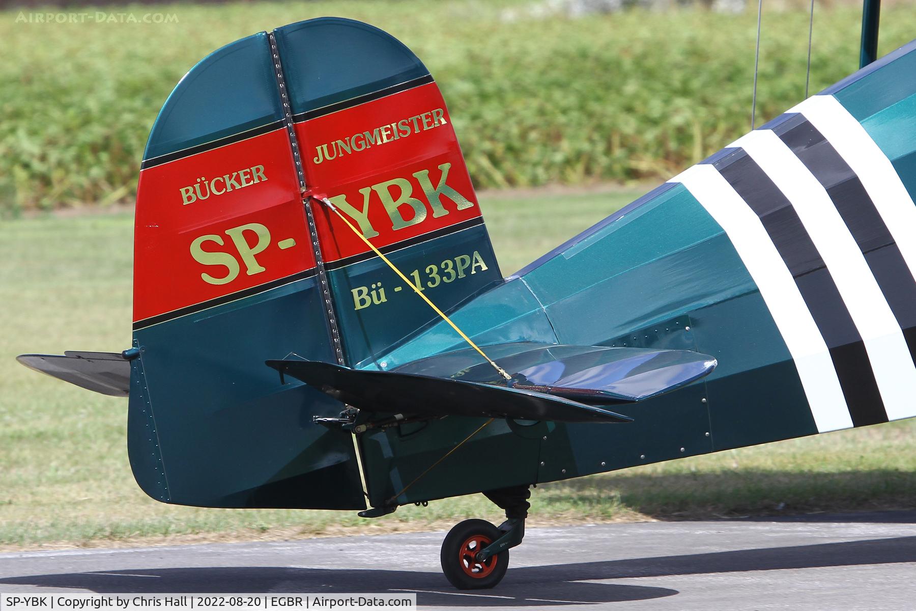SP-YBK, Bucker Bu-133PA Jungmeister C/N T-131.201, Beighton