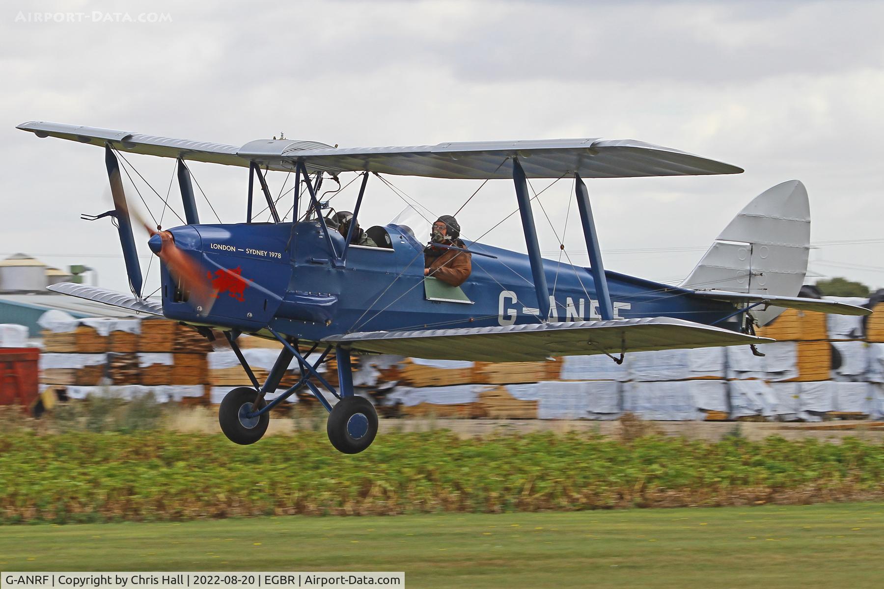 G-ANRF, 1941 De Havilland DH-82A Tiger Moth II C/N 83748, Beighton