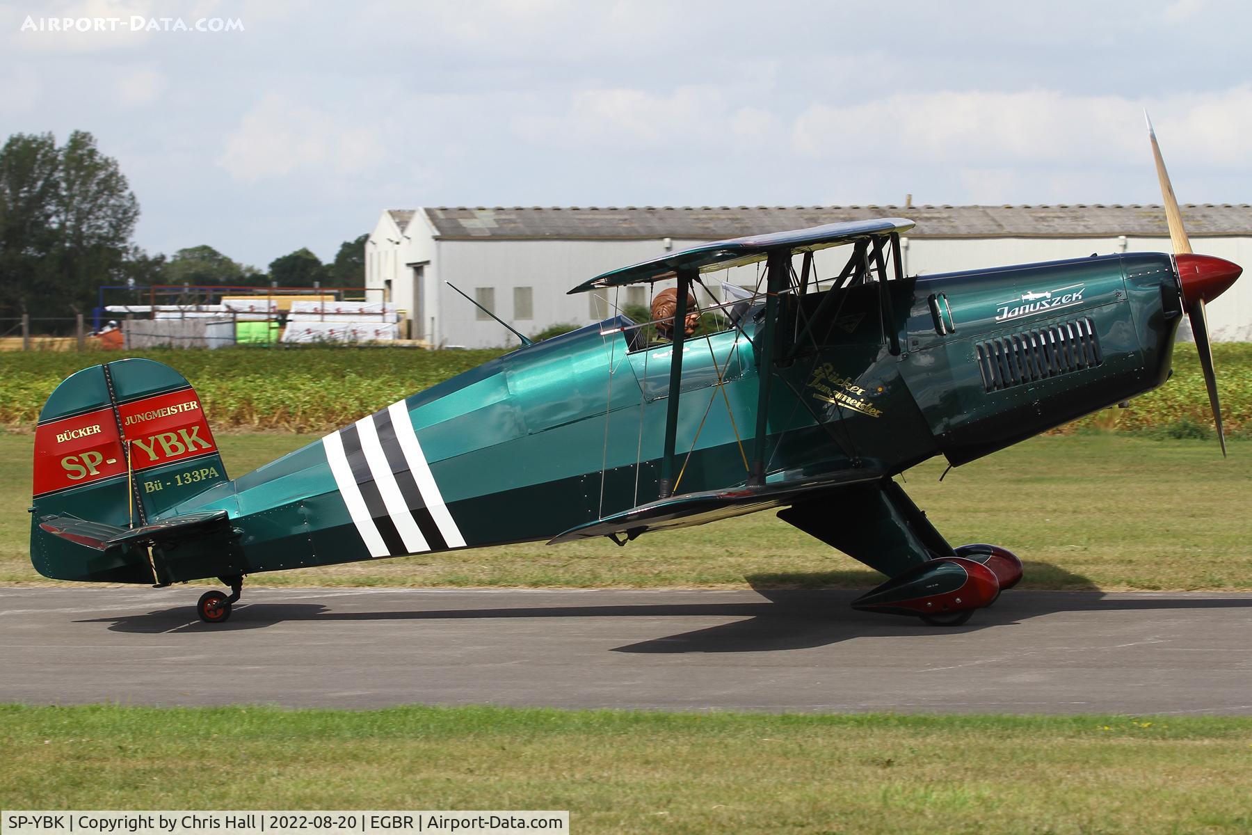 SP-YBK, Bucker Bu-133PA Jungmeister C/N T-131.201, Beighton
