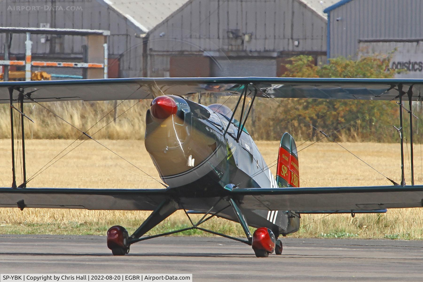 SP-YBK, Bucker Bu-133PA Jungmeister C/N T-131.201, Beighton