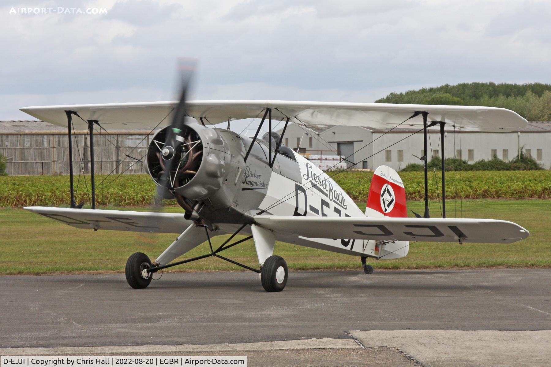 D-EJJI, Bucker Bu-133C Jungmeister C/N 1006, Beighton