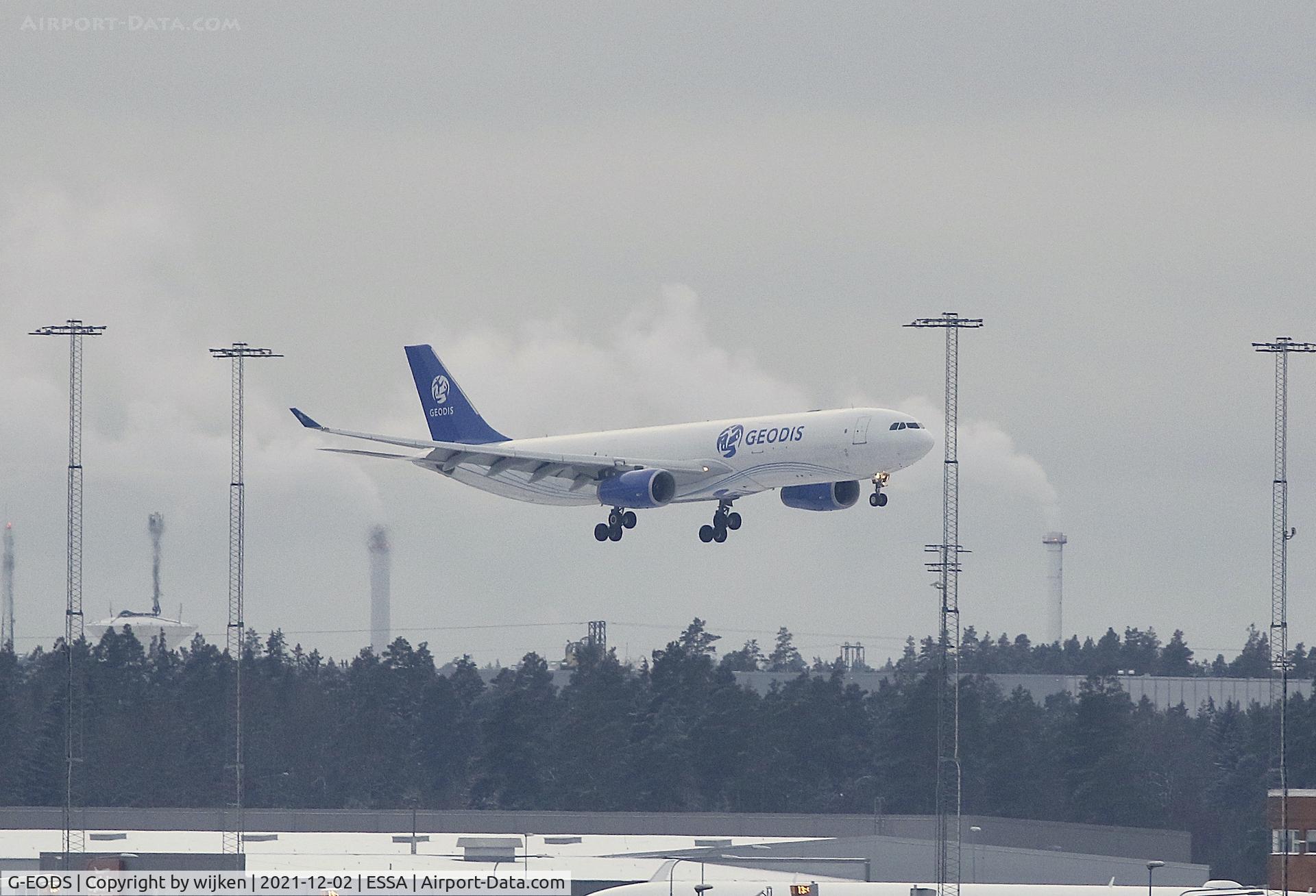 G-EODS, 2005 Airbus A330-343 C/N 713, Rwy 01L