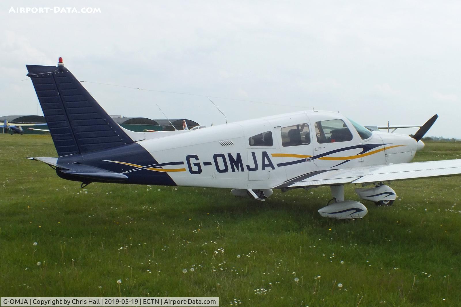 G-OMJA, 1976 Piper PA-28-181 Cherokee Archer II C/N 28-7690328, Enstone