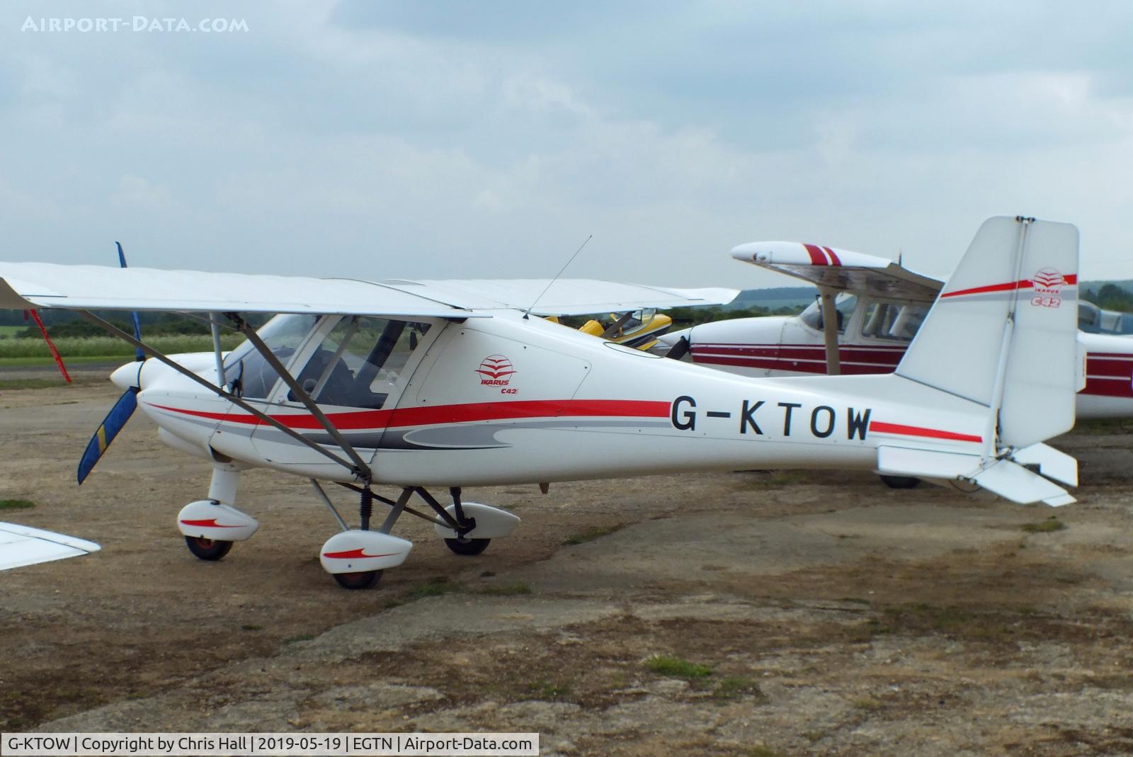 G-KTOW, 2013 Comco Ikarus C42 FB100 Bravo C/N 1311-7287, Enstone
