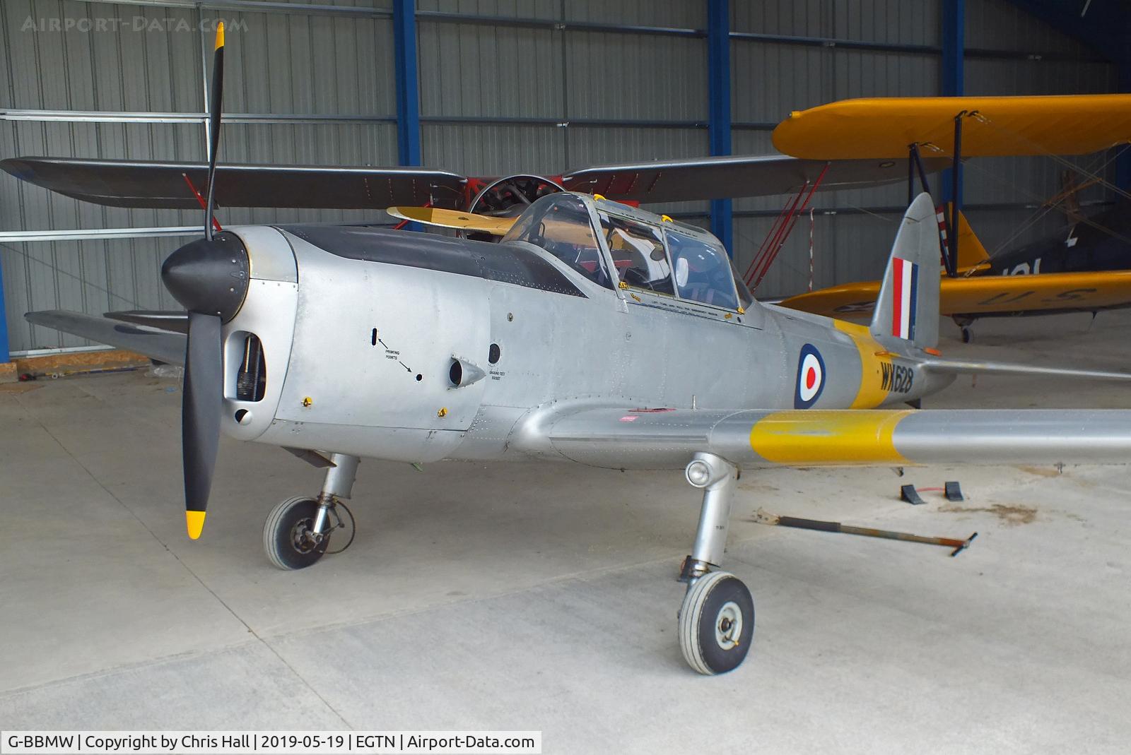 G-BBMW, 1950 De Havilland DHC-1 Chipmunk T.10 C/N C1/0641, Enstone