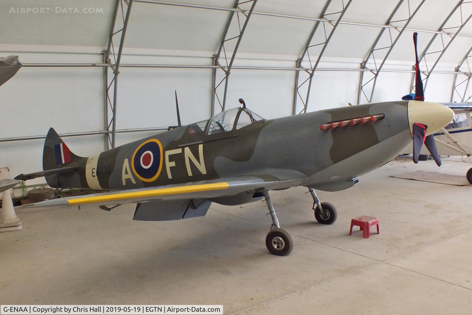 G-ENAA, 2013 Supermarine Aircraft Spitfire Mk.26B C/N LAA 324-15097, Enstone