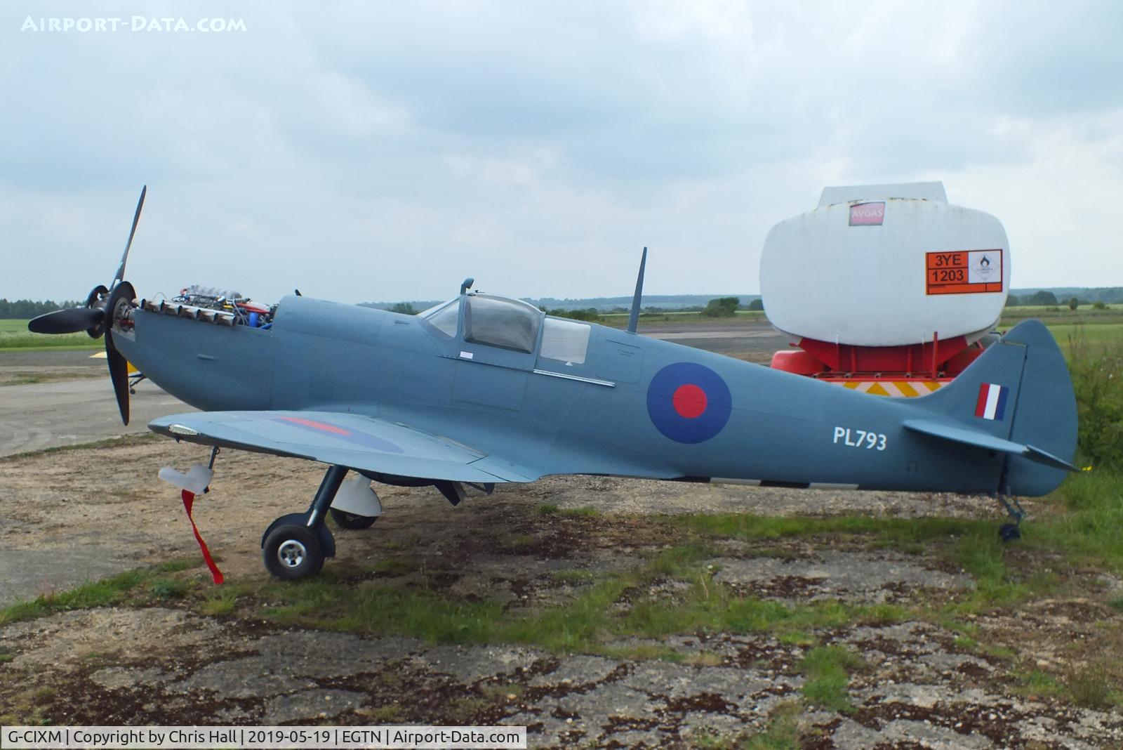 G-CIXM, 2016 Supermarine Aircraft Spitfire Mk.26 C/N PFA 324-14509, Enstone