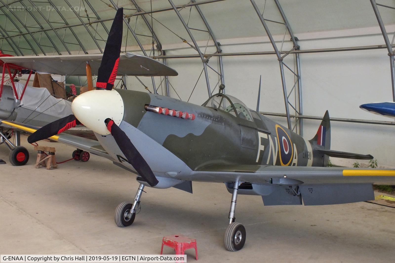 G-ENAA, 2013 Supermarine Aircraft Spitfire Mk.26B C/N LAA 324-15097, Enstone