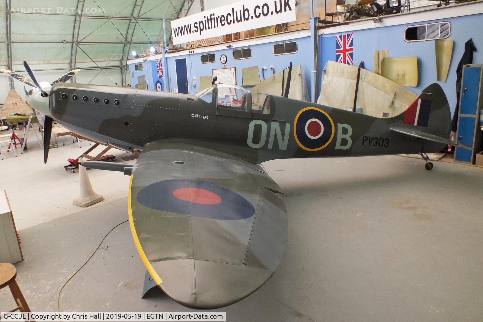 G-CCJL, 2007 Supermarine Aircraft Spitfire Mk.26 C/N PFA 324-14053, Enstone