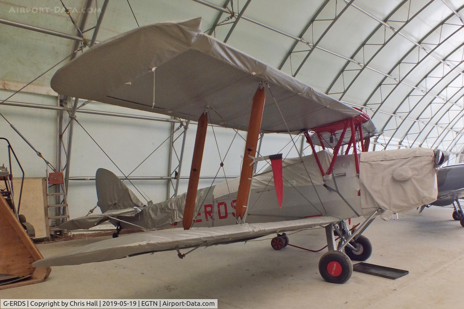 G-ERDS, 1943 De Havilland DH-82A Tiger Moth II C/N 85028, Enstone