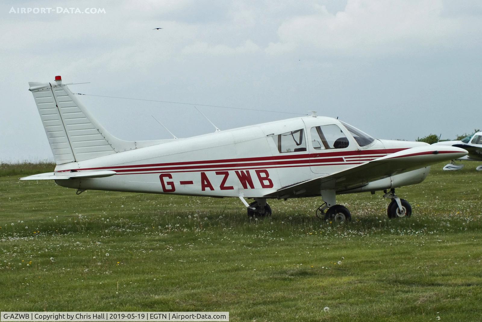 G-AZWB, 1972 Piper PA-28-140 Cruiser C/N 28-7225244, Enstone