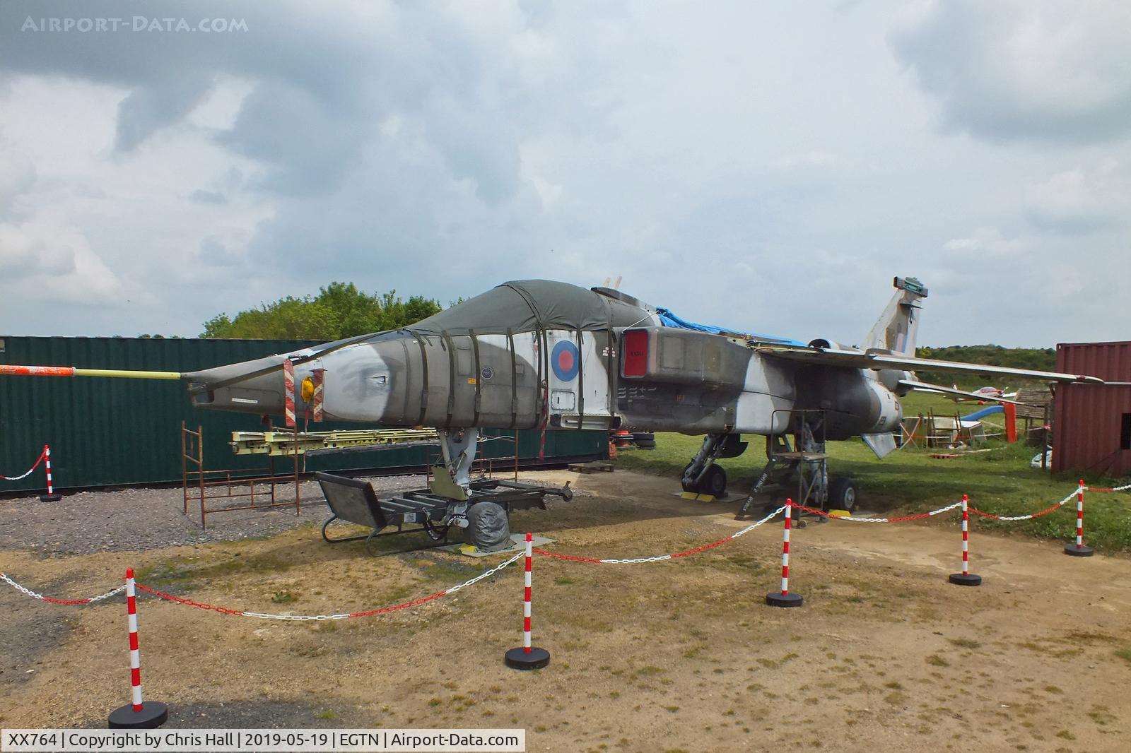 XX764, 1975 Sepecat Jaguar GR.1 C/N S.61, Enstone