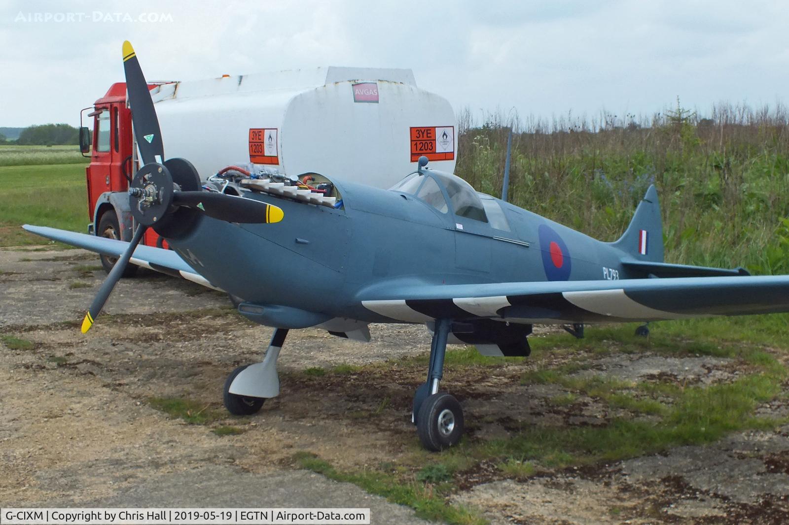 G-CIXM, 2016 Supermarine Aircraft Spitfire Mk.26 C/N PFA 324-14509, Enstone