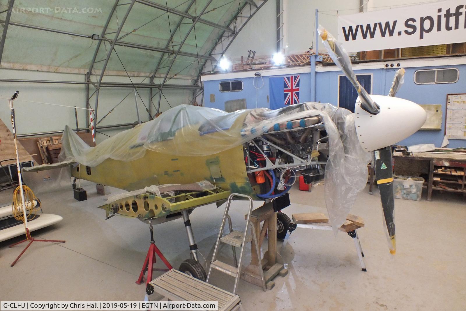 G-CLHJ, 2019 Supermarine Aircraft Spitfire Mk.26B C/N LAA 324-15249, Enstone