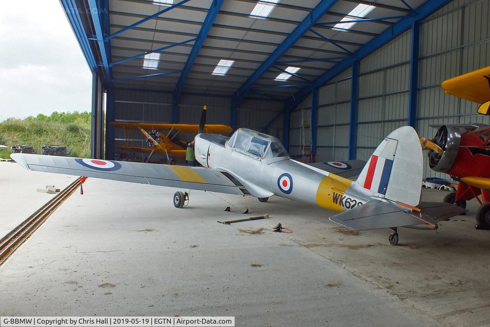 G-BBMW, 1950 De Havilland DHC-1 Chipmunk T.10 C/N C1/0641, Enstone