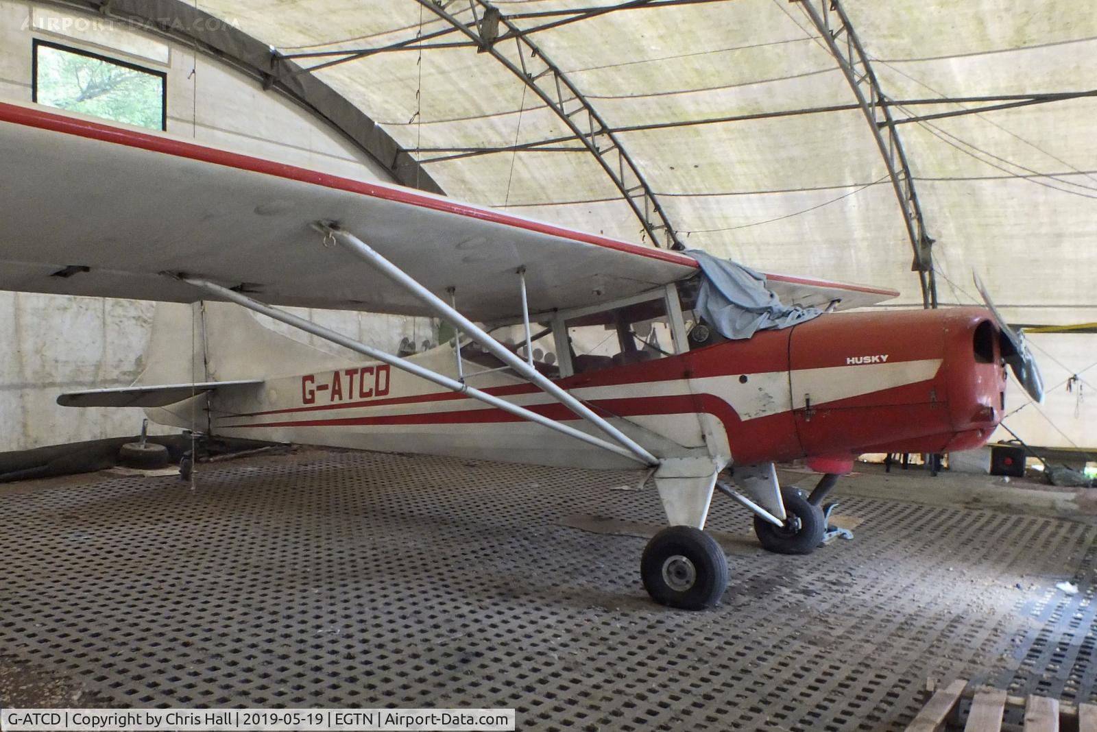 G-ATCD, 1965 Beagle D-5/180 Husky C/N 3683, Enstone