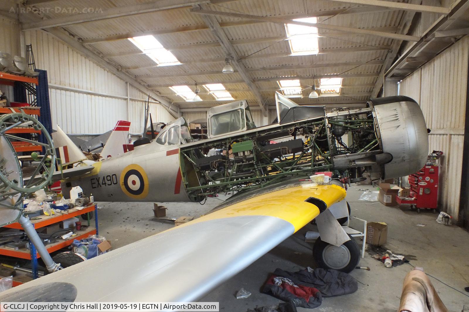 G-CLCJ, Canadian Car & Foundry T-6H Harvard Mk.4M C/N 53796, Enstone