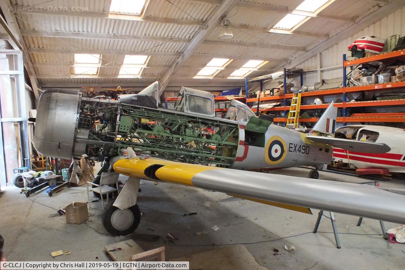 G-CLCJ, Canadian Car & Foundry T-6H Harvard Mk.4M C/N 53796, Enstone